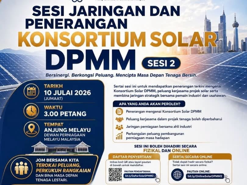 SESI JARINGAN DAN PENERANGAN KONSORTIUM SOLAR DPMM (SESI 2) BERLANGSUNG DENGAN JAYANY