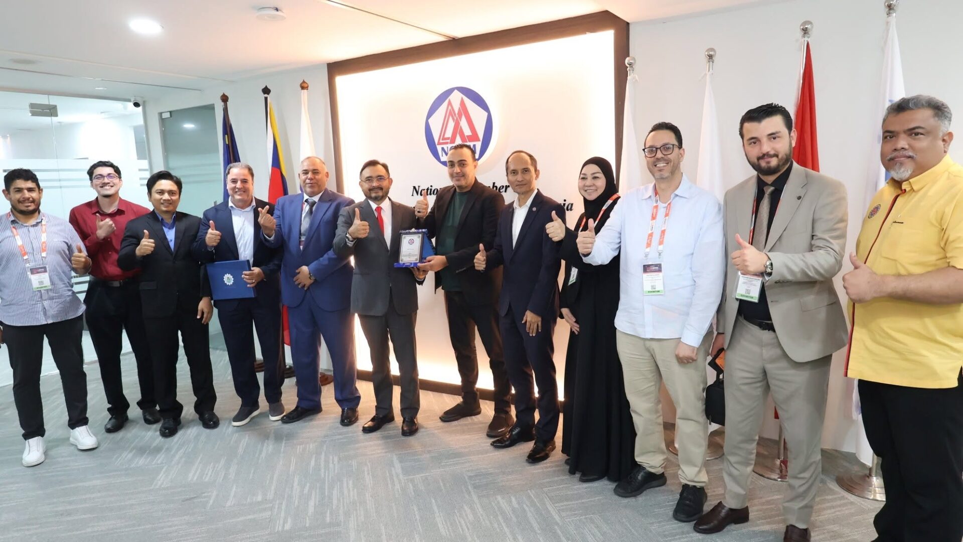 KUNJUNGAN HORMAT LIBYA CHAMBER OF COMMERCE KE NCCIM