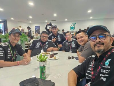 DPMM BERSAMA KEPIMPINAN PETRONAS DI FORMULA 1 SEPANG
