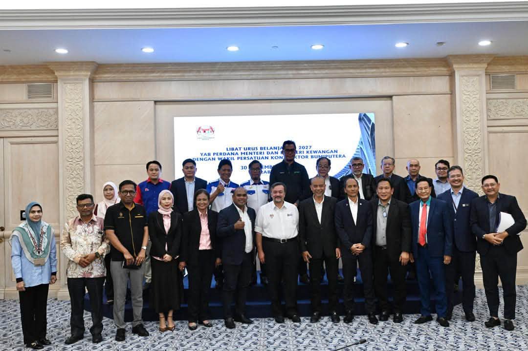 DPMM BAWA SUARA KONTRAKTOR PEMBINAAN BUMIPUTERA KE MEJA LIBAT URUS BERSAMA YAB PERDANA MENTERI